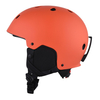 CE Certification ABS Shell Snow Skiing Helmet Red Helmet Ski