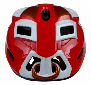 Chinese Supplier Animal Bicycle Helmet PC In-mold Lovely Led Light Kids Bike Helmet