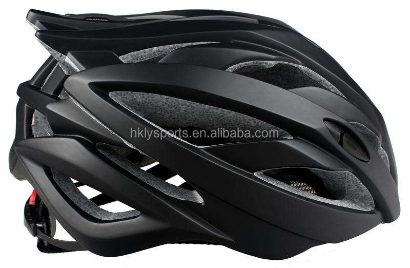 Shengtao Factory Price ST938B In-mold Carbon Fibre 1 Layer PC + Black EPS Sports Bicycle Sports Helmet with ITW Buckle