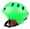 Leather Ski Helmet ABS Snowboard Helmet OEM Helmet