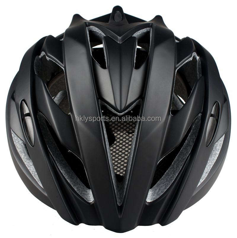 Shengtao Factory Price ST938B In-mold Carbon Fibre 1 Layer PC + Black EPS Sports Bicycle Sports Helmet with ITW Buckle