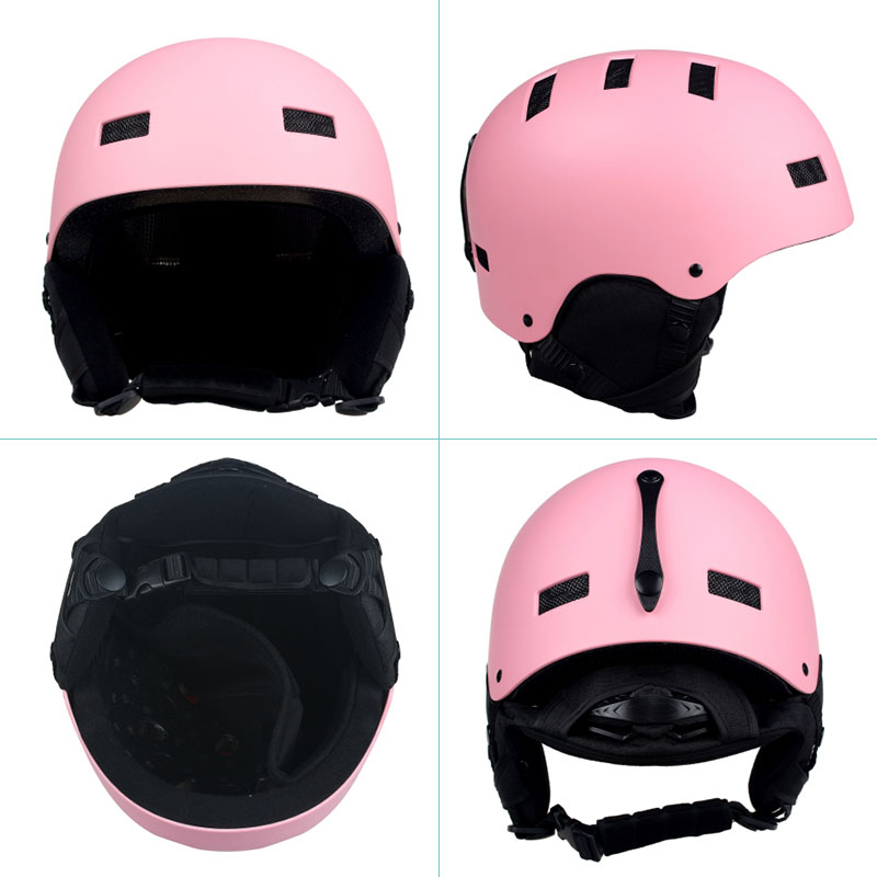 white ski helmet women's