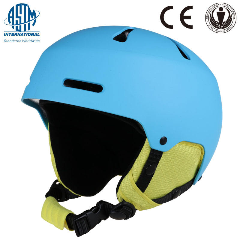 Kids Ski Helmet, Detachable Ear Pads Snowboard Skiing Helmet, Winter Skate Helmet for Children