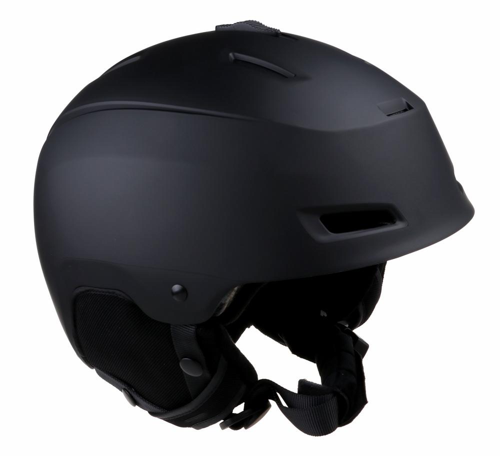 Colorful Custom Ski Snowboard Helmet Protective Snow Helmet for Adult Black