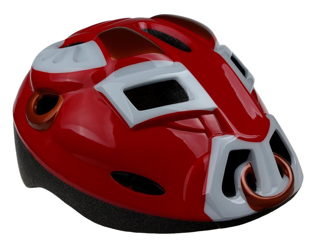 Chinese Supplier Animal Bicycle Helmet PC In-mold Lovely Led Light Kids Bike Helmet