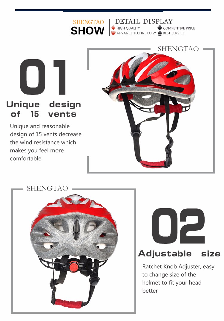 red childrens bike helmet