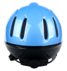 Leather Coated Shell Elegant Equestrian Helmet Protective Horse Riding Helmet
