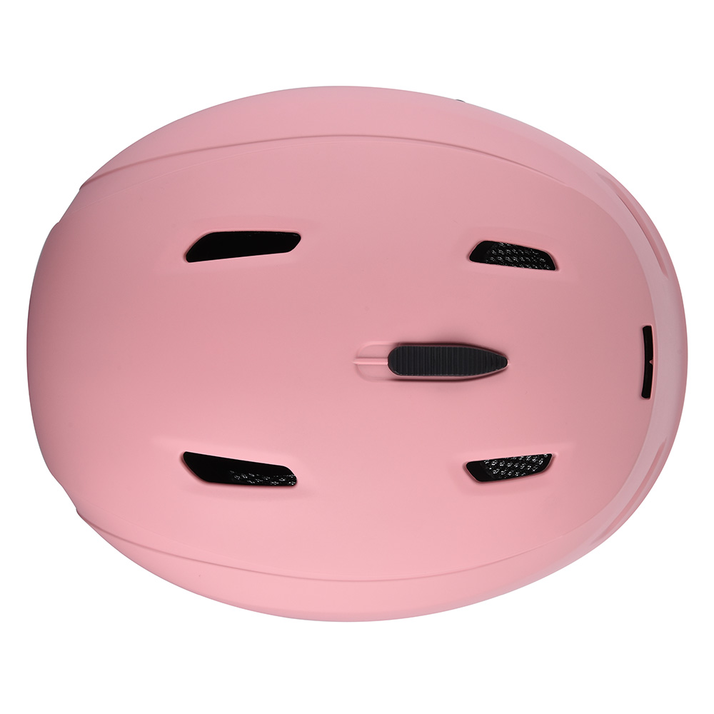 Colorful Custom Ski Snowboard Helmet Protective Snow Helmet for Adult Pink